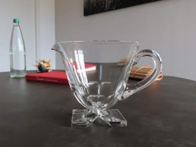 Crystal baccarat france pitcher water saint hubert