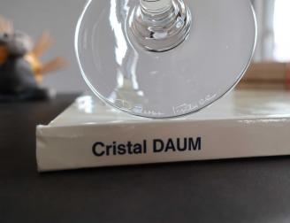 Daum france signature cristal
