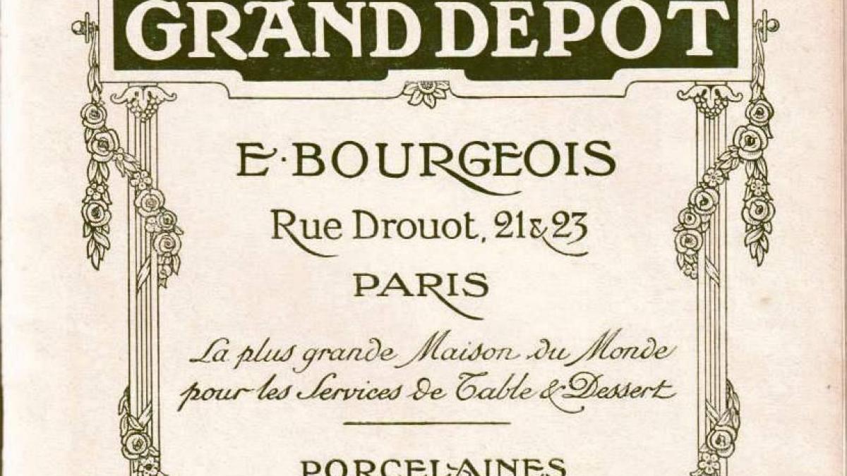 Emile Bourgeois - Le grand dépôt