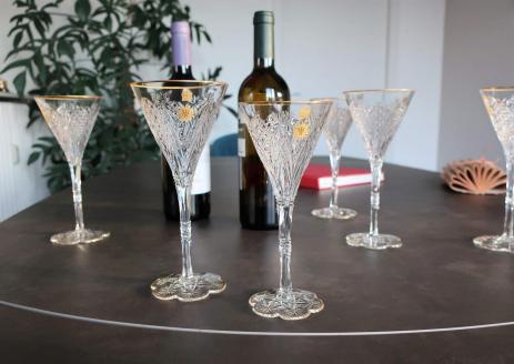 Elbeuf baccarat service personnel commande verres