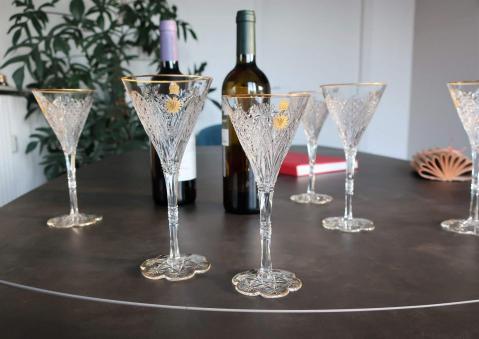 Elbeuf baccarat service personnel commande verres