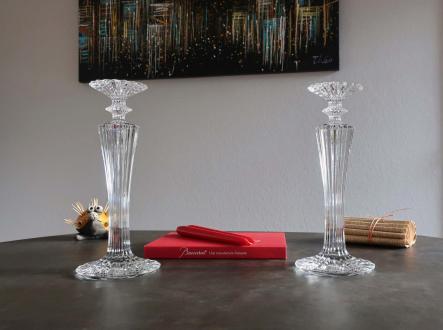 Flambeau bougeoirs baccarat