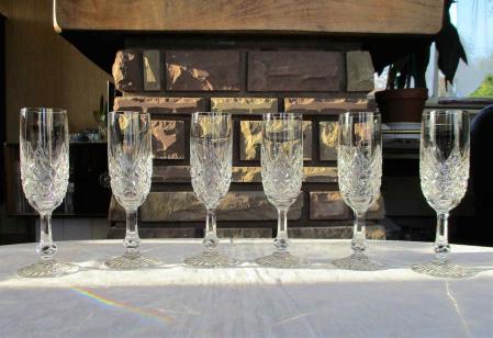 Flute baccarat champagne cristal