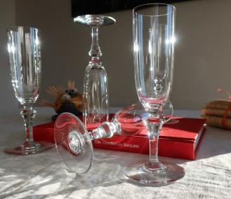 Flutes champagne cristal