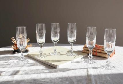 Flutes daum cristal