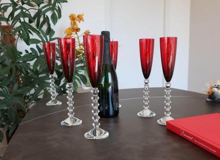 Flutissimo flutes baccarat cristal vega tableware