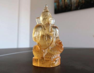 Ganesh pate de cristal
