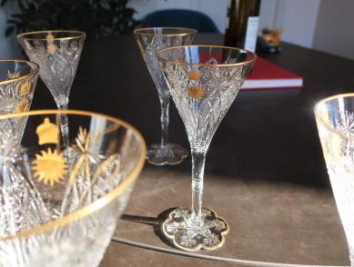 Glasses baccarat elbeuf tableware