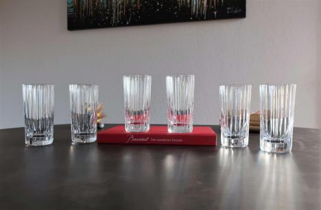 Harmonie chopes baccarat cristal