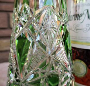 Lagny baccarat fantaisie overlay taille cristal