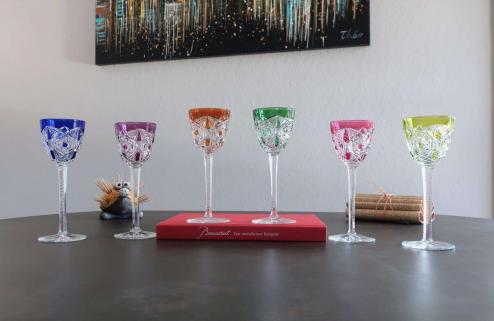 Lagny roemer verre vin du rhin baccarat cristal