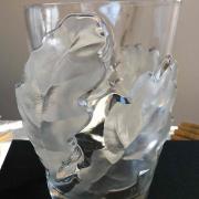 Lalique chene verre broc