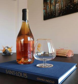 N napoleon cognac saint louis cristal verre