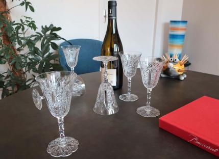 Occasion prix verres baccarat france cristal