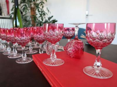 Occasion verres cristal ancien