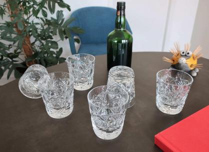 Old fashion baccarat verres lagny