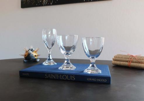 Saint cloud saint louis verres cristal occasion france