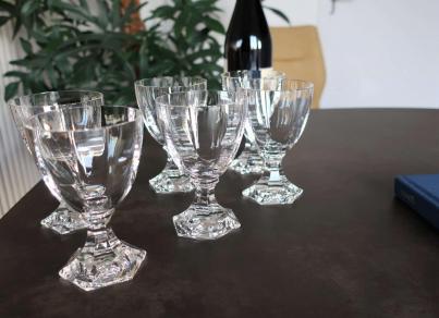 Saint cloud verre vin saint louis cristal