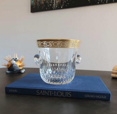 Seau thistle saint louis cristal