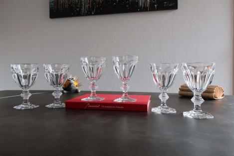 Service harcourt cristal baccarat verres