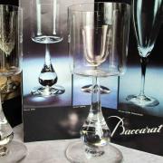 Service jose baccarat verres cristal tabacoff