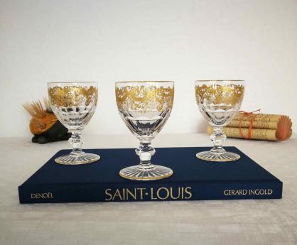 Service trianon or verres saint louis