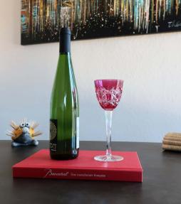 Stemware hock wine baccarat french crystal glass