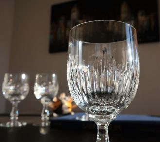 Taille liane verres cristal