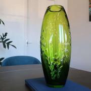 Vase pluie cristal saint louis mansau serge