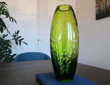 Vase pluie cristal saint louis mansau serge