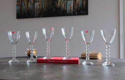 Vega baccarat verres eau cristal