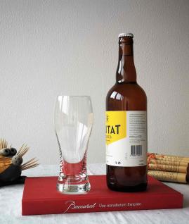 Verre a biere degustation cristal de baccarat