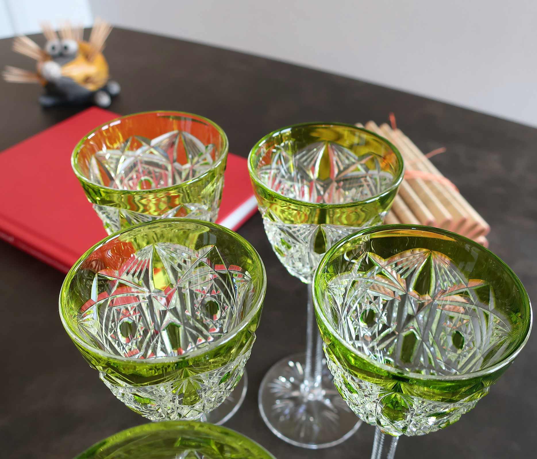 Roemer / Verre à vin du Rhin Lagny, cristal Baccarat