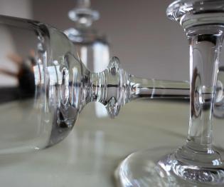 Verre en cristal daum