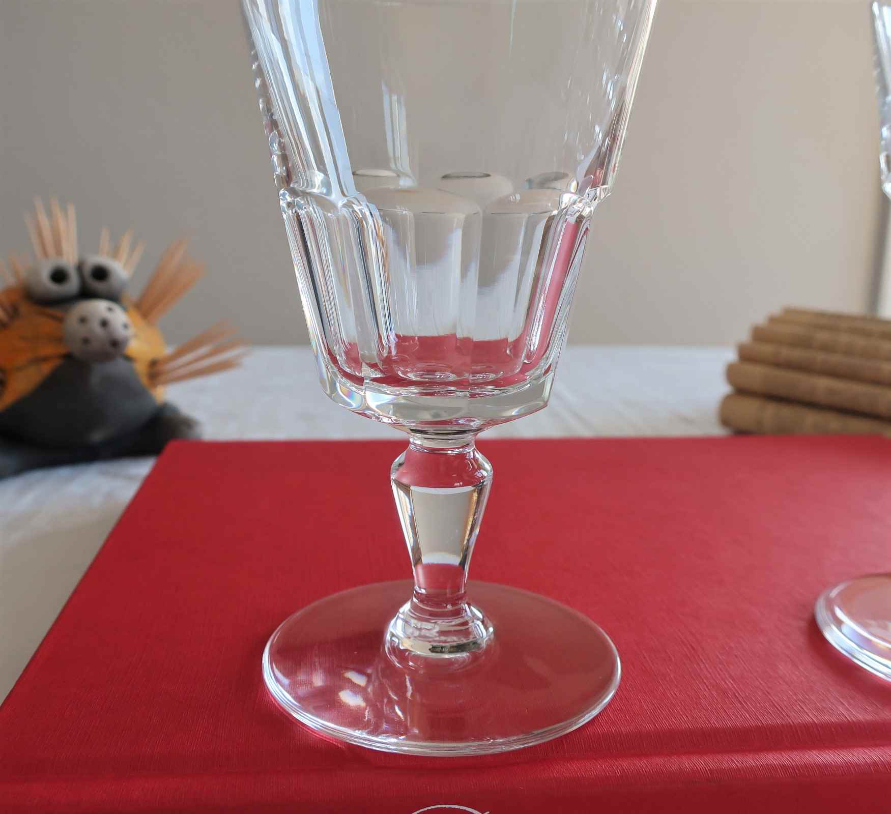 CRISTAL BACCARAT JUIGNE VERRE COUPE A CHAMPAGNE signé stock: 3