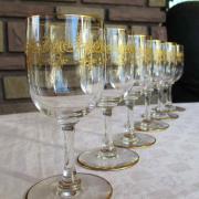 Verre sevigne or cristal baccarat