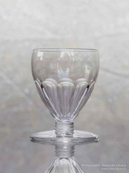 Verre vin cristal baccarat