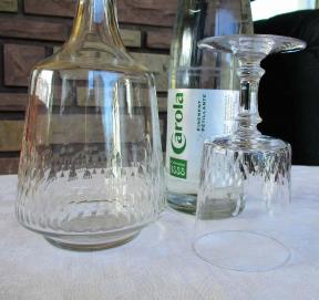 Verrerie cristal ancien baccarat