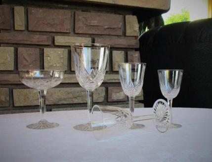 Verres baccarat epron service ancien cristal