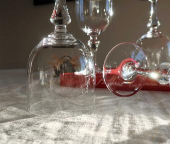 Verres baccarat estampille