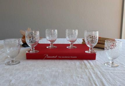 Verres baccarat golfe juan