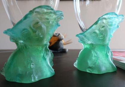 Verres ondine art de la table