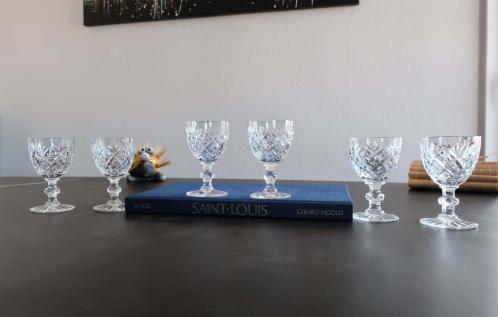 Verres vin versailles n 4 cristal saint louis